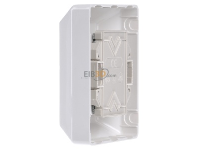 View on the right Rutenbeck UAE-Cat6Aiso8/8UAprw RJ45 8(8) Data outlet 6A (IEC) white 
