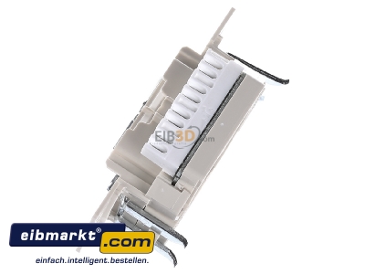 View top right Rutenbeck UAECat6Aiso8/8UUp0mK RJ45 8(8) Data outlet 6A (IEC) white
