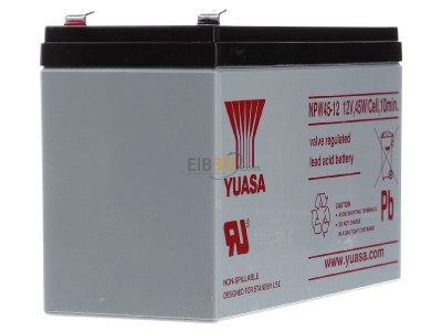 Ansicht links Eaton USV 7590116 Batterie 12V/9AH (300W) 151x65x94mm 
