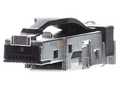 Front view Weidmller IE-PS-RJ45-FH-BK RJ45 8(8) plug 
