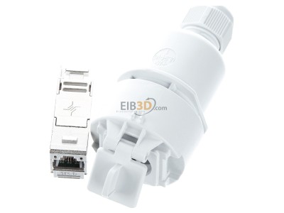 View up front Telegrtner J00020A0437 Modular jack 
