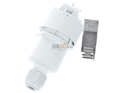 Top rear view Telegrtner J00020A0437 Modular jack 
