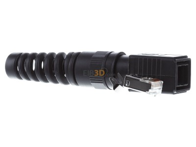 Ansicht links Teleg�rtner J80026A0014 STX V4 RJ45-Steckerset AWG24-27 Cat.6 