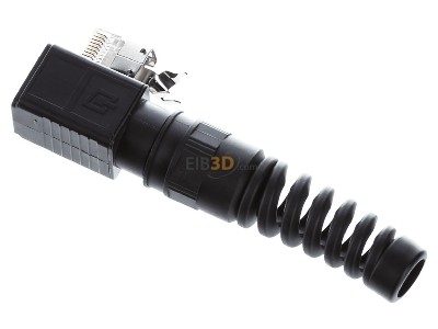 Ansicht oben rechts Teleg�rtner J80026A0014 STX V4 RJ45-Steckerset AWG24-27 Cat.6 