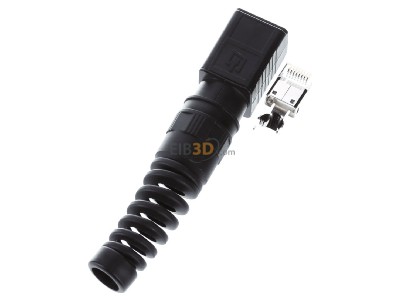 Ansicht oben hinten Teleg�rtner J80026A0014 STX V4 RJ45-Steckerset AWG24-27 Cat.6 