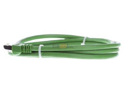 Ansicht rechts Teleg�rtner L00001A0139 Patchkabel S/FTP Cat7 gn 2,0m PUR 