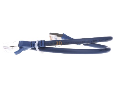 View on the right Metz 1308450544-E RJ45 8(8) Patch cord 6A (IEC) 0,5m 
