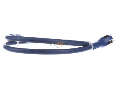 Ansicht hinten Metz 1308450544-E Patchkabel S/FTP bl 0,5m Cat.6A 