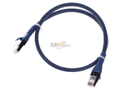 View up front Metz 1308450544-E RJ45 8(8) Patch cord 6A (IEC) 0,5m 
