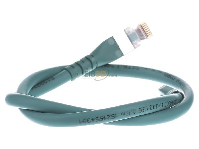 Back view Metz 1308450555-E RJ45 8(8) Patch cord 6A (IEC) 0,5m 
