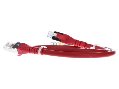 Ansicht rechts Metz 1308450566-E Patchkabel S/FTP rt 0,5m Cat.6A 