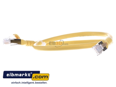 Frontansicht Metz Connect 1308450577-E Patchkabel S/FTP ge 0,5m Cat.6A 