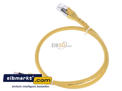 Ansicht oben rechts Metz Connect 1308450577-E Patchkabel S/FTP ge 0,5m Cat.6A 