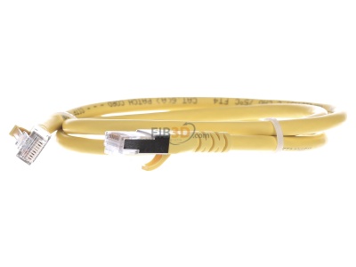 Front view Metz 1308451077-E RJ45 8(8) Patch cord 6A (IEC) 1,5m 
