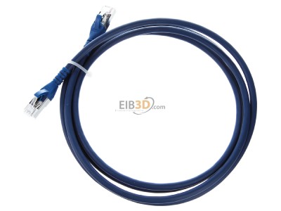 View top right Metz 1308452044-E RJ45 8(8) Patch cord 6A (IEC) 2m 
