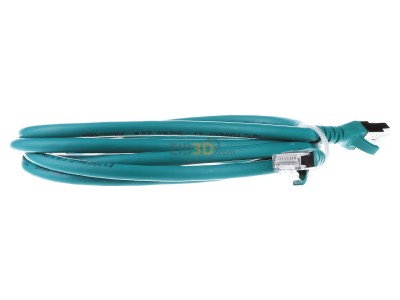 View on the left Metz 1308452055-E RJ45 8(8) Patch cord 6A (IEC) 2m 
