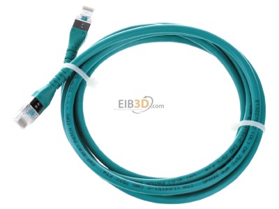 View top right Metz 1308452055-E RJ45 8(8) Patch cord 6A (IEC) 2m 
