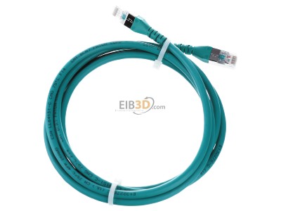 Top rear view Metz 1308452055-E RJ45 8(8) Patch cord 6A (IEC) 2m 
