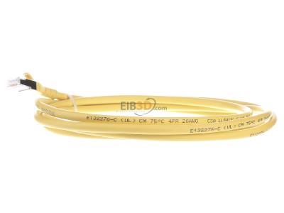 View on the right Metz 1308452077-E RJ45 8(8) Patch cord 6A (IEC) 2m 
