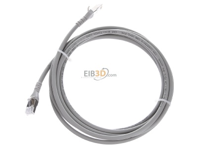 View top right Metz 1308453033-E RJ45 8(8) Patch cord 6A (IEC) 3m 
