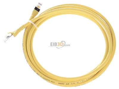 View top right Metz 1308453077-E RJ45 8(8) Patch cord 6A (IEC) 3m 
