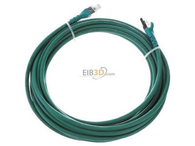 Ansicht oben hinten Metz 1308455055-E Patchkabel S/FTP gn 5,0m Cat.6A 