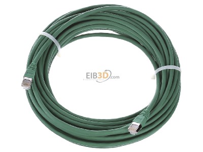 View up front Telegrtner L00006A0037 RJ45 8(8) Patch cord 6A (IEC) 15m 
