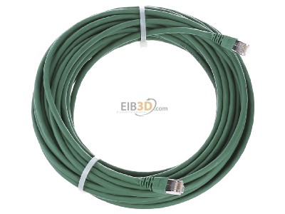 View top left Telegrtner L00006A0037 RJ45 8(8) Patch cord 6A (IEC) 15m 
