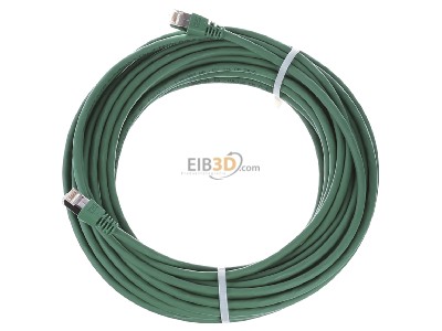 View top right Telegrtner L00006A0037 RJ45 8(8) Patch cord 6A (IEC) 15m 
