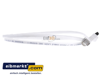 View on the left Telegrtner L00000A0131 RJ45 8(8) Patch cord 6A (IEC) 1m
