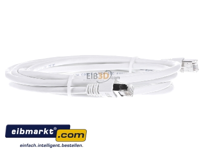 View on the left Telegrtner L00002A0141 RJ45 8(8) Patch cord 6A (IEC) 3m
