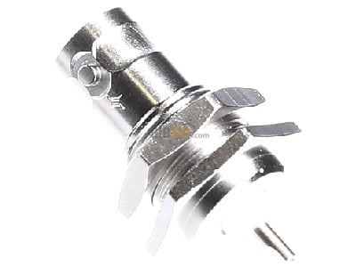 View on the right Telegrtner J01001A1225 BNC jack connector 
