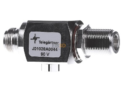Back view Telegrtner J01028A0044 Surge protection for signal systems 
