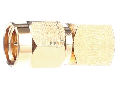 Ansicht rechts Telegrtner J01154A0021 SMA-Winkelkupplung 