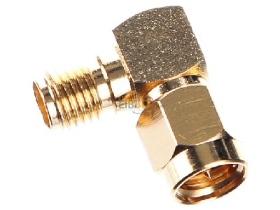Ansicht oben vorne Telegrtner J01154A0021 SMA-Winkelkupplung 