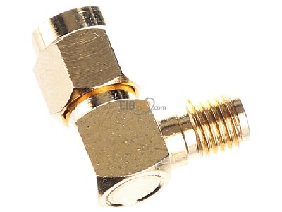 Ansicht oben hinten Telegrtner J01154A0021 SMA-Winkelkupplung 