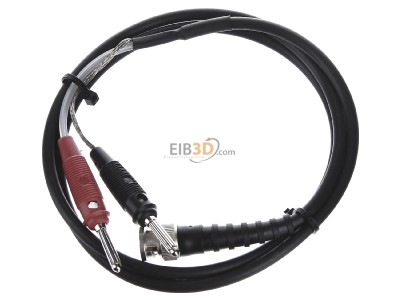 View up front Telegrtner L00010A1845 Coax patch cord BNC connector 1m 
