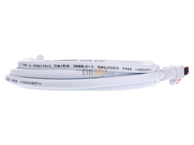 Ansicht hinten EFB-Elektronik EC6000 2m ws S/FTP Patchkabel Cat.6 2xRJ45 mit S/FTP 