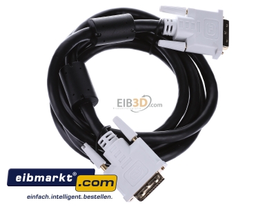 Ansicht oben links EFB-Elektronik K5435.2V1 DVI Monitorkabel Dual Link 2m 