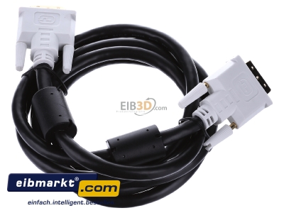 Top rear view EFB-Elektronik K5435.2V1 PC cable 2m 
