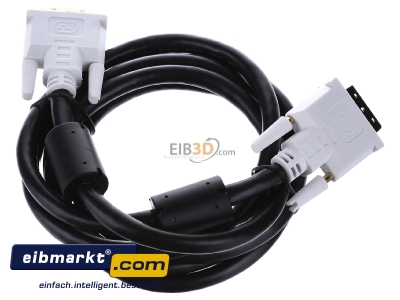 Ansicht oben hinten EFB-Elektronik K5435.2V1 DVI Monitorkabel Dual Link 2m 