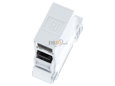 Top rear view Metz 1401206113-KE RJ45 8(8) jack 
