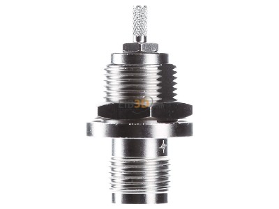 Ansicht rechts Telegrtner J01011A0058 TNC-Einbaubuchse 50Ohm lt/cr, lngsdicht,G7 