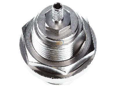 Ansicht oben rechts Telegrtner J01011A0058 TNC-Einbaubuchse 50Ohm lt/cr, lngsdicht,G7 