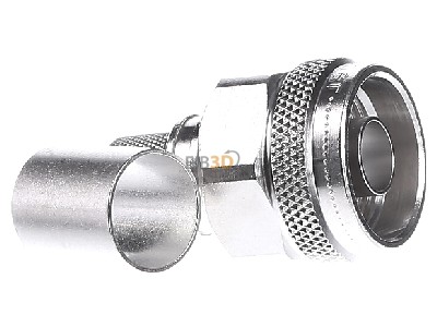 Ansicht links Telegrtner J01020A0110 N-Kabelstecker cr/cr RG214/U A10 