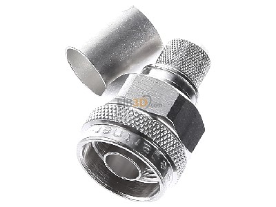 Ansicht oben vorne Telegrtner J01020A0110 N-Kabelstecker cr/cr RG214/U A10 