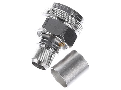 Ansicht oben hinten Telegrtner J01020A0110 N-Kabelstecker cr/cr RG214/U A10 