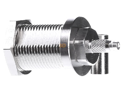 Ansicht links Telegrtner J01021H0089 N-Kabeleinbaubuchse cr TA G5(RG223/U),RG142B/U 