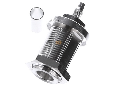 Ansicht oben hinten Telegrtner J01021H0089 N-Kabeleinbaubuchse cr TA G5(RG223/U),RG142B/U 
