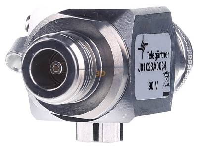 Ansicht links Telegrtner J01028A0034 N-berspannungsableiter (M-F) 90V 50Ohm 
